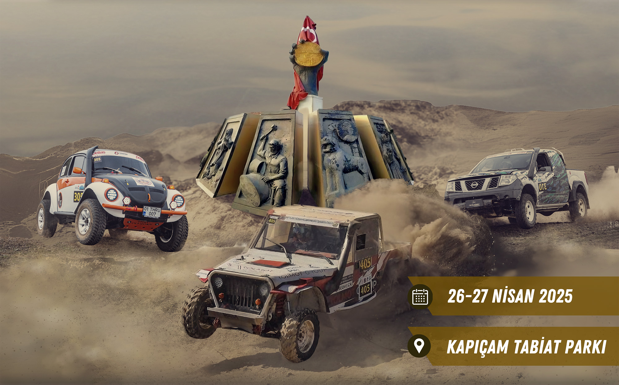 Offroad Tutkunları Kahramanmaraş’ta Buluşacak